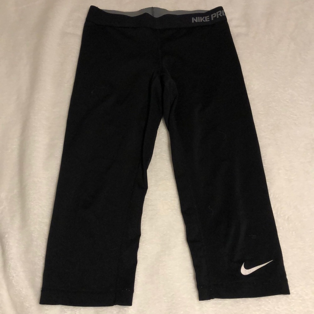 nike pro black leggings